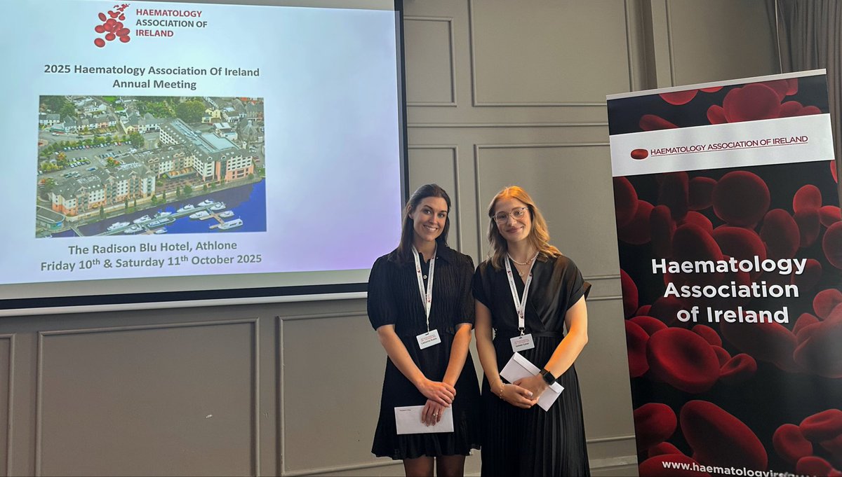 izabelacymer's tweet photo. Feeling very grateful to have received the Best Scientific Oral Presentation at @HaemIreland this past weekend, for my work on a novel xenograft model for multiple myeloma! Huge thank you to my colleagues, mentors, and funders for their constant support! 
#HAI #multiplemyeloma https://t.co/SLpp8aQLu6