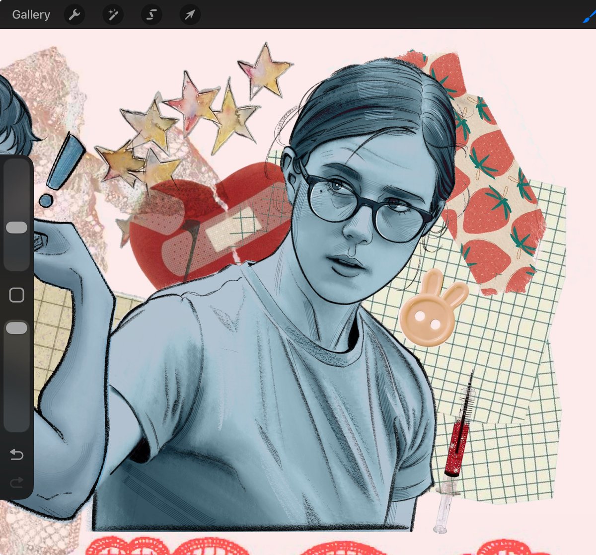 mel’s big brown eyes have bewitched me #thepitt #thepittfanart