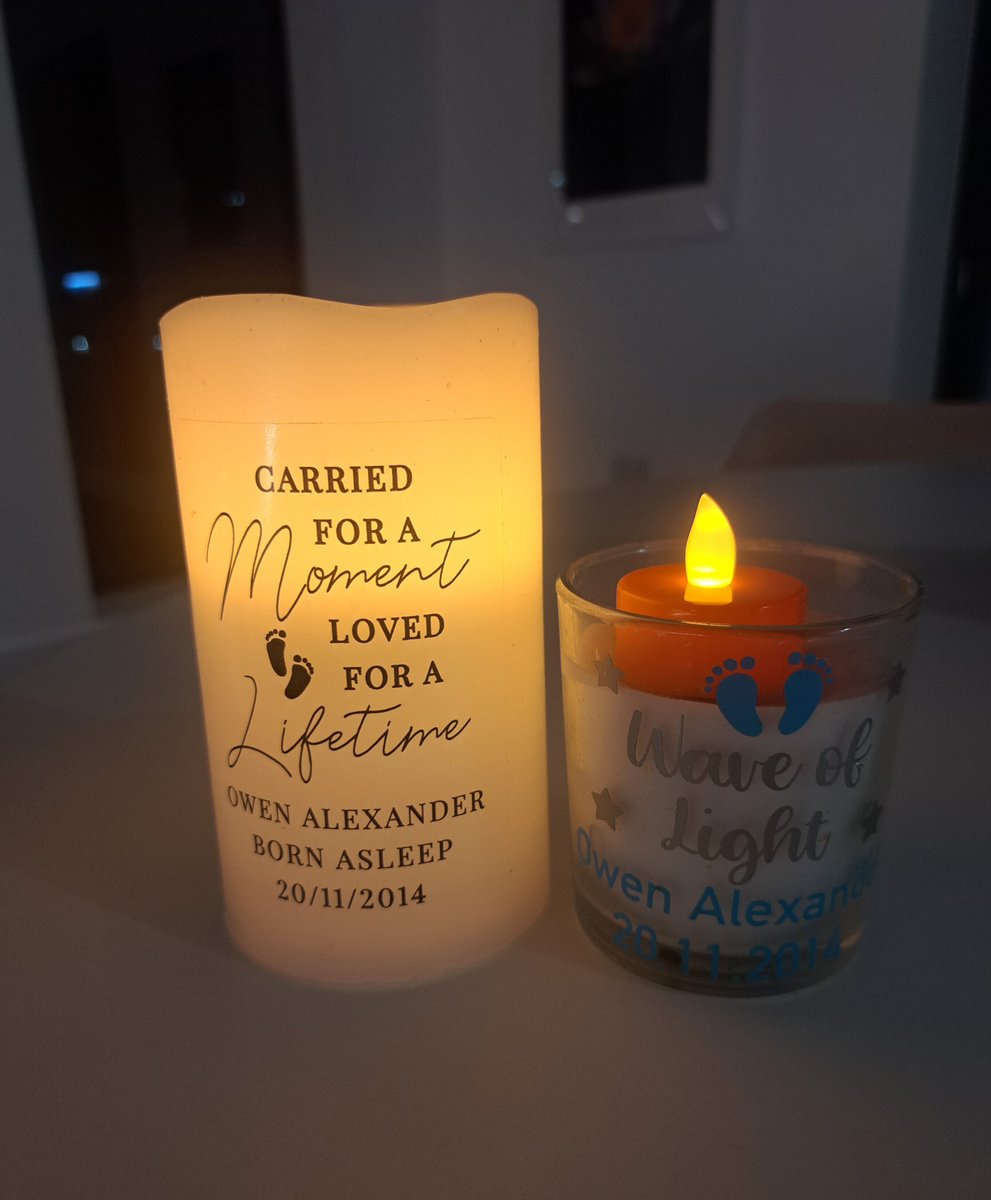 Always Loved ~ Never Forgotten 💙  ##WaveOfLight2025 🕯 #BabyLossAwarenessWeek #BLAW 🩷💙🧡