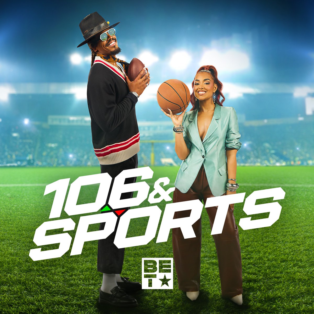 Welcome to the intersection of fandom, fun, and fearless opinions. Don’t miss <a href="/BET/">BET</a>’s new series 106 &amp; Sport tonight.