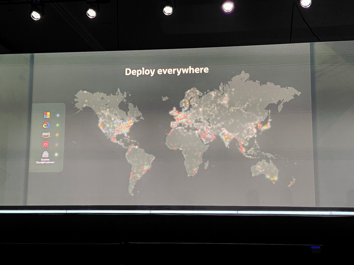 StevenDickens3's tweet image. Why do I like Oracle cloud strategy?

My response in two charts 👇

#AIWorld