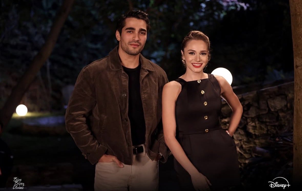 #BizeBiŞeyOlmaz başrolleri Mert Ramazan Demir ve Miray Daner...