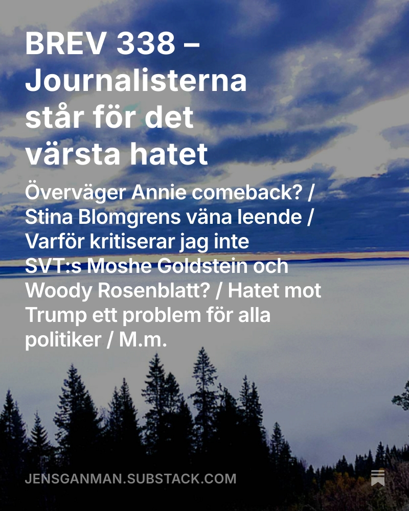 Roligt idag när journalisterna på Hatts pressträff undrade varför det "blivit så här". Varför vi fått ett så hårt samhälle? Samma journalister som alltid tittar bort när islamovänstern härjar som värst på gator och torg.