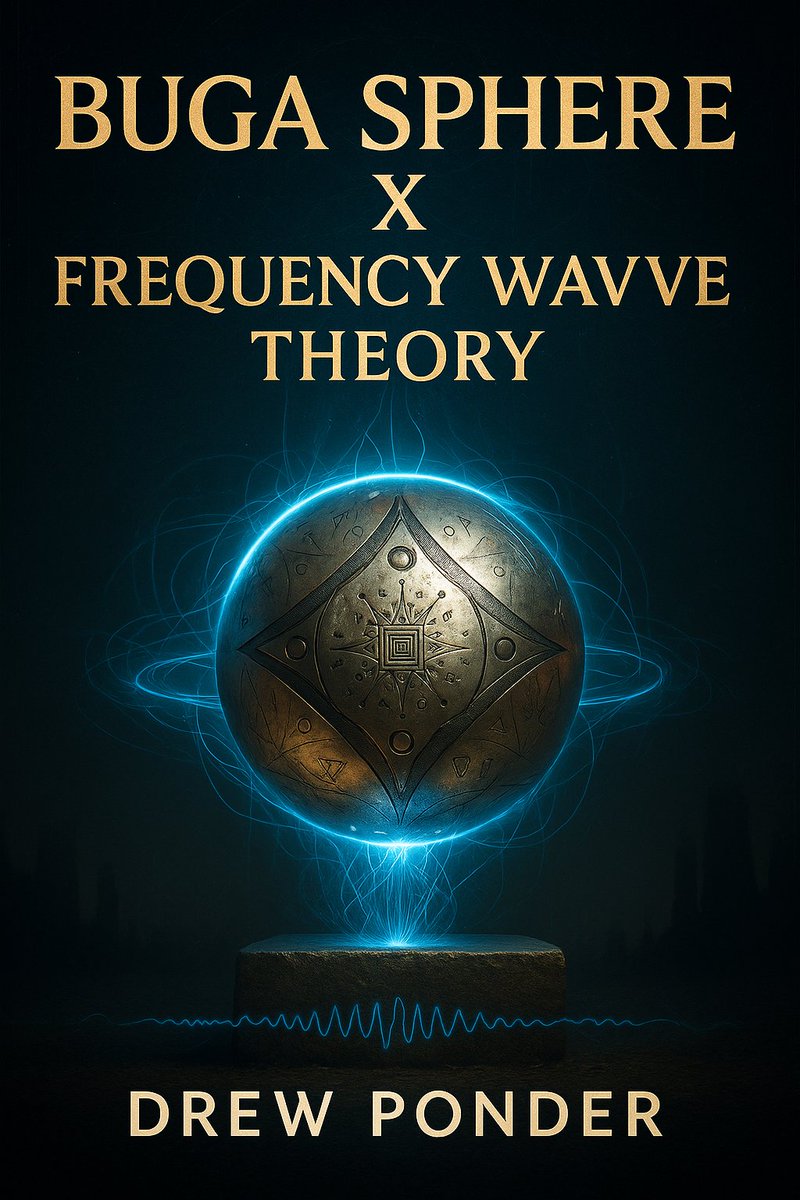 drew_ponder's tweet image. 🚨 NEW BOOK RELEASE 🚨
#BugaSphere #FrequencyWaveTheory 

Buga Sphere X Frequency Wave Theory — by Drew Ponder

A 12,560-year-old metallic sphere found in Colombia.
Refined aluminum alloy, proto-Sanskrit glyphs, and fiber-optic filaments buried before civilization began.
What if…