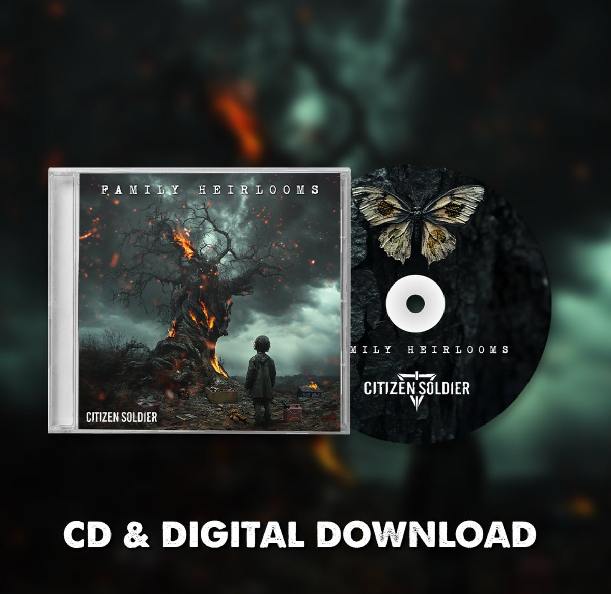 📢 At last, "Family Heirlooms" drops Nov 12‼️ Album release bundles available for pre-order now.

Pre order here 👉 store.citizensoldierband.com