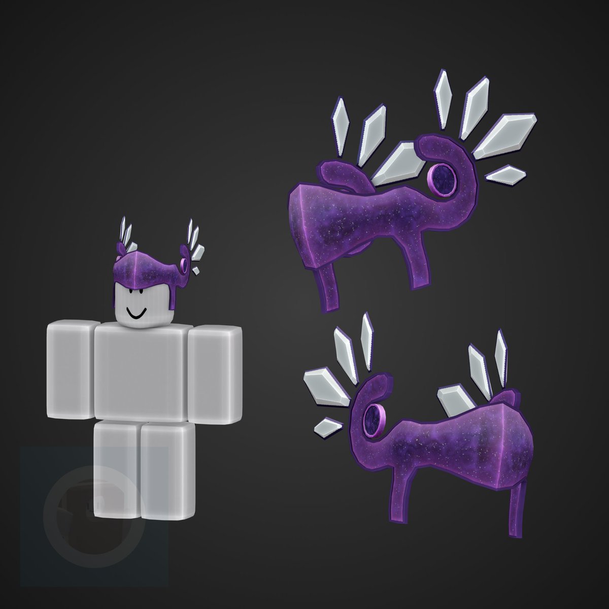 icyhrrgauss's tweet image. A new UGC I did for practicing purposes! Galaxy Valkyrie🌌

Used Blender + Substance 3D painter

#RobloxDev #robloxugc #ROBLOX #robloxart