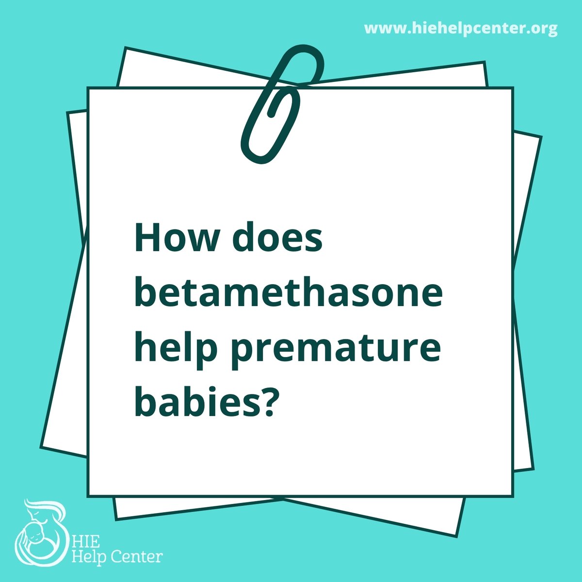 HIEHelpCenter's tweet image. Premature babies (aka preemies) are more likely to have health complications because they are underdeveloped &amp;amp; fragile. Betamethasone can be administered before birth to minimize the risks associated with prematurity.

🔗hiehelpcenter.org/medical/preven… #betamethasone #childbirtheducation