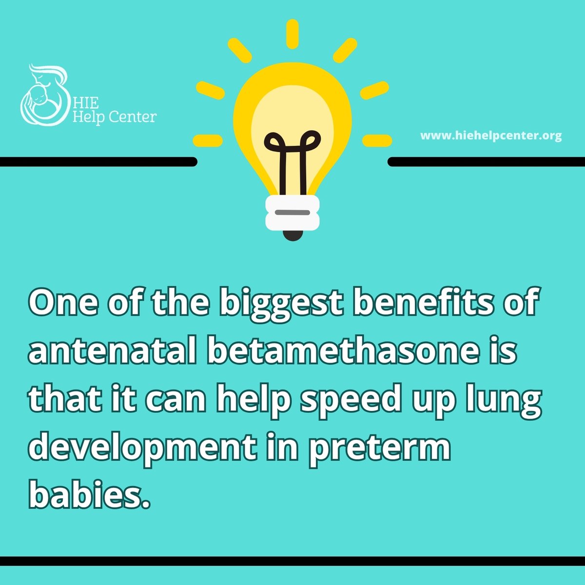 HIEHelpCenter's tweet image. Premature babies (aka preemies) are more likely to have health complications because they are underdeveloped &amp;amp; fragile. Betamethasone can be administered before birth to minimize the risks associated with prematurity.

🔗hiehelpcenter.org/medical/preven… #betamethasone #childbirtheducation