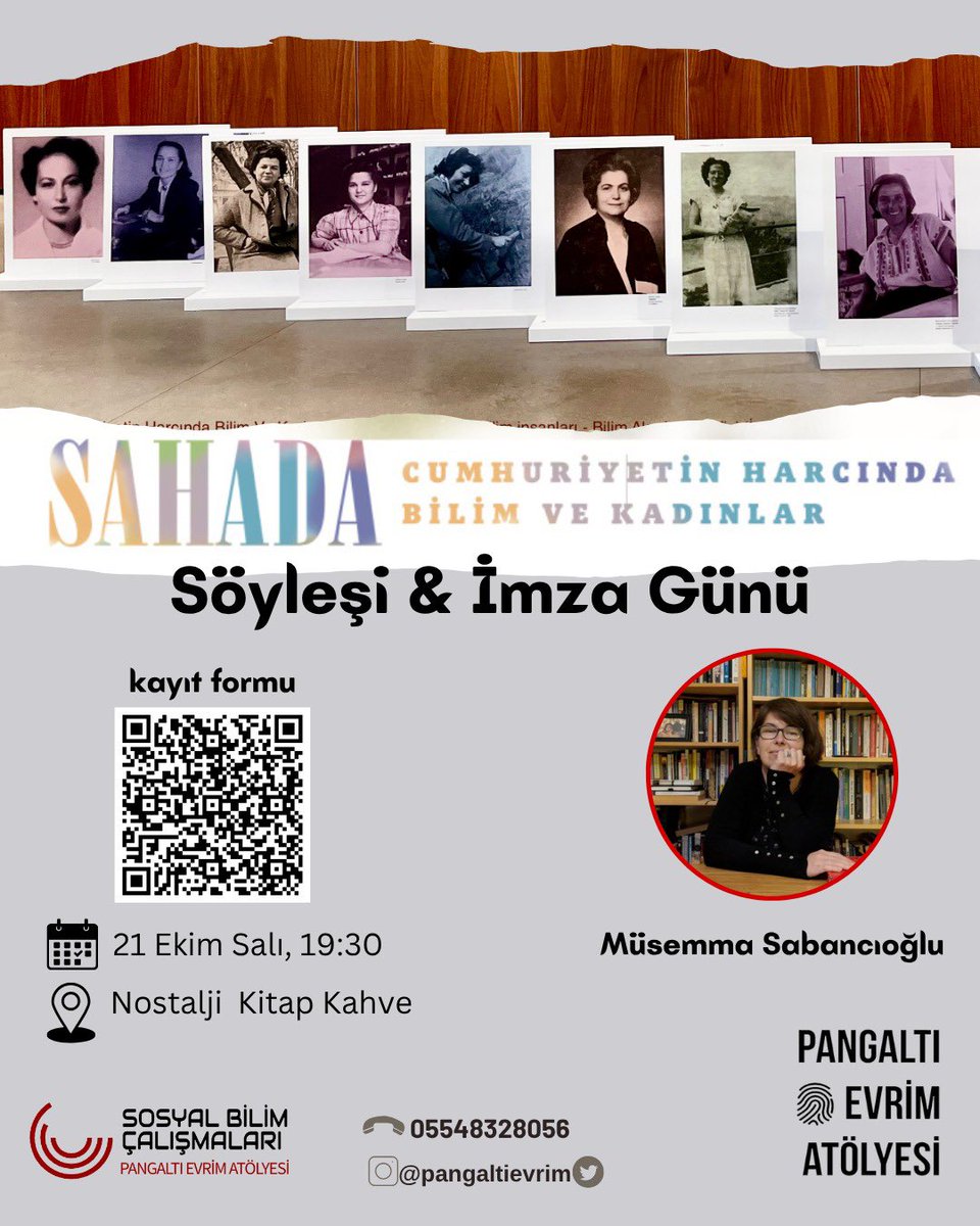 Pangaltı Evrim Atölyesi tweet media