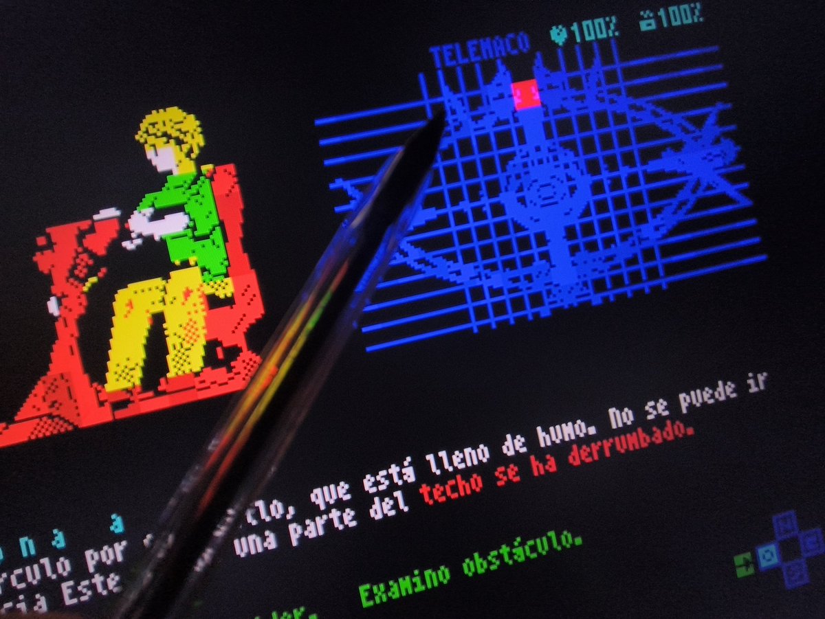 sequentiasoft's tweet image. Añadidos indicadores de vida y energía en la Fase 1 y la Fase 2. Antes se veían en otro menú, pero creo que es mejor dejarlo más a mano. 
🕹️💫Os recuerdo que las aportaciones son bienvenidas, ¿será este el juego de vuestra vida? Lo pretendo!
#workonprogress
#zxspectrum