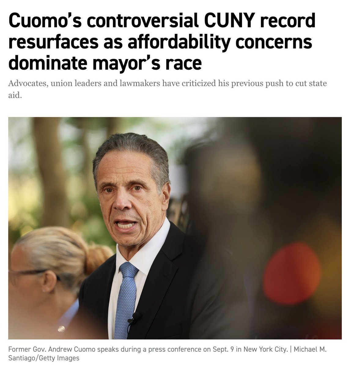 ZohranKMamdani's tweet photo. CUNY is the nation’s largest urban public university system and an engine of social mobility for the city's working class.

But like so many of our public institutions, Andrew Cuomo subject it to years of disinvestment and neglect as Governor. That record cannot be forgotten. https://t.co/QTWMaSPNZw