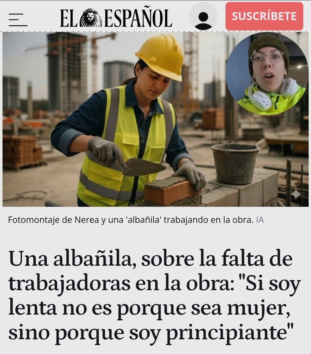 Rimanegra_'s tweet image. Acabo de enterarme de que existe la palabra &apos;albañila&apos; y ahora siento la necesidad de quemar todo el edificio de la RAE y echar las cenizas en el interior de un volcán activo. 

Hilo🧵 🔽🔽🔽