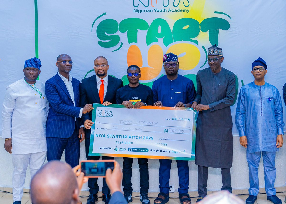 Earlier today, 17 youth-led startups participated and benefitted from the NiYA StartUp Pitch 1.0. They included Trybb Enterprise, Mobile HealthCare Initiative, Project Launch Pad, Agrogrid, Kedu, Acheva Technologies Limited, Heabron, AA Kwakwatawa General Enterprise, Asoro