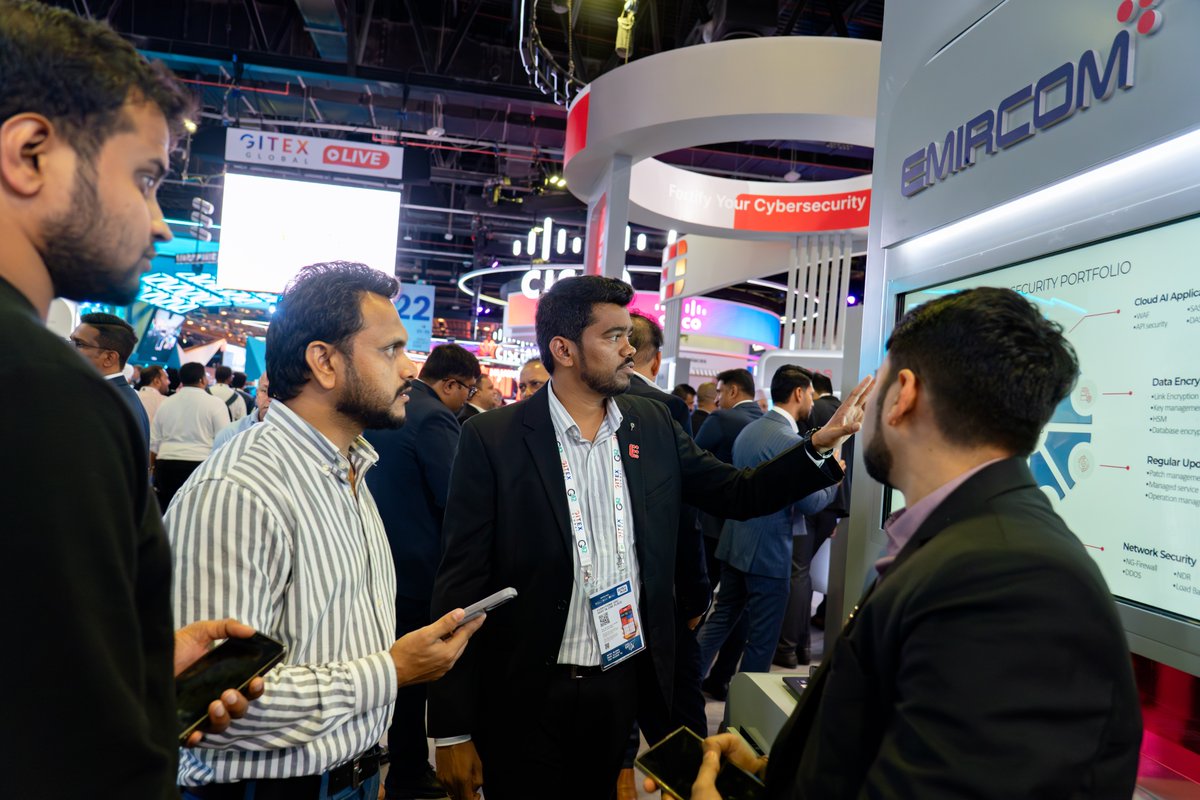 Some days at #GITEXGlobal 2025 are about technology, today was about people...

The floor buzzed with familiar faces, new introductions, and conversations that reminded us why connection is at the heart of innovation. Clients, partners, and friends stopped by to share ideas,