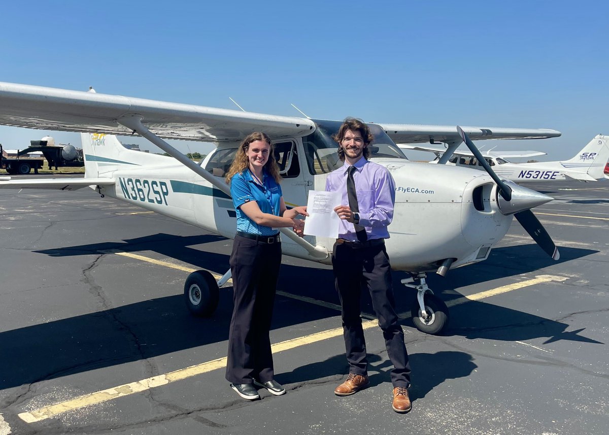 Congrats to <a href="/ucclermont/">UC Clermont College</a> aviator Casey Castle for adding an Instrument Rating to his pilot certificate on September 12, 2025. <a href="/Prez_Pinto/">Neville G. Pinto</a> <a href="/UCClermontDean/">Jeff Bauer</a> #InstrumentRating