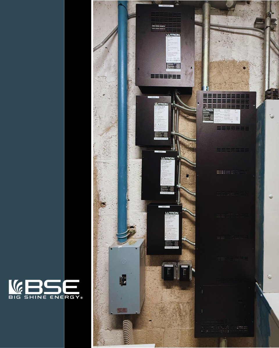 BigShineEnergy's tweet image. Smart spaces start with smart controls. 💡 Big Shine Energy integrates Lutron systems for seamless lighting and energy management. #Lutron #SmartBuildings #EnergyEfficiency