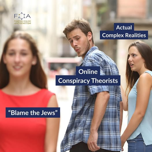 Every time tragedy strikes, the pattern repeats.

Instead of facing facts, conspiracy theorists turn to the oldest lie: blaming the Jews.

These baseless narratives don’t just distort reality, they fuel hate and put Jewish lives at risk. 

That’s why FOA is here - exposing the