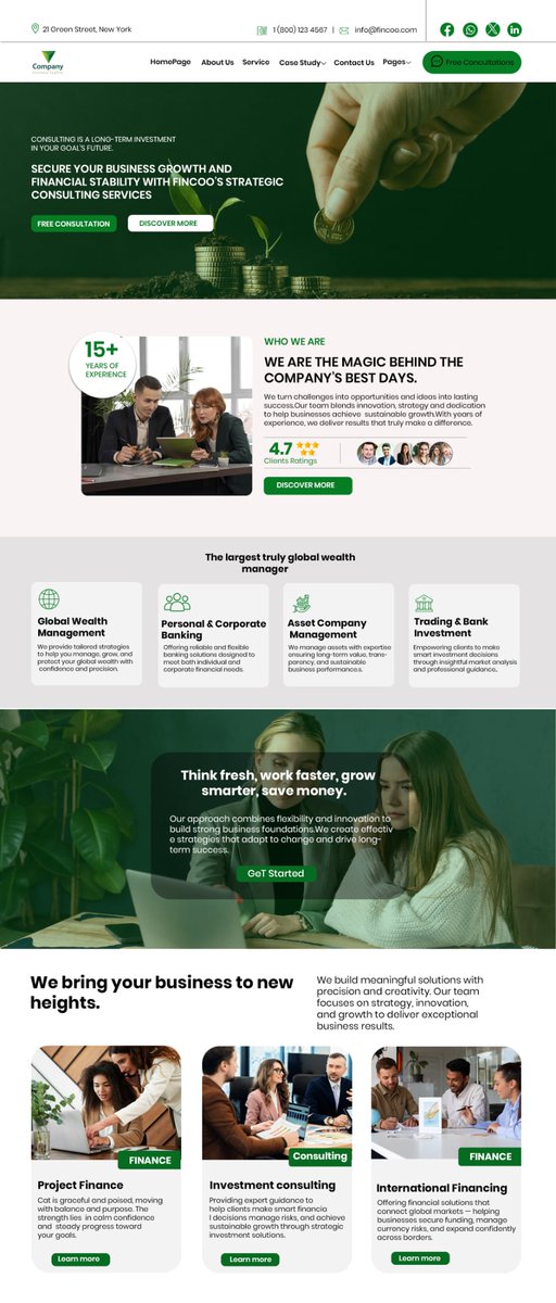 te_jannat's tweet image. Practicing my UI design skills with a clean and modern Finance Website layout — made entirely in Adobe Photoshop.Feedback is always welcome. 😊💚
#DesignPractice #FinanceUI #photoshopdesign #practicework #graphicdesign #uidesign #graphicdesign