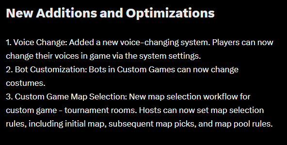 no way that says they're adding a voice changer lmao
