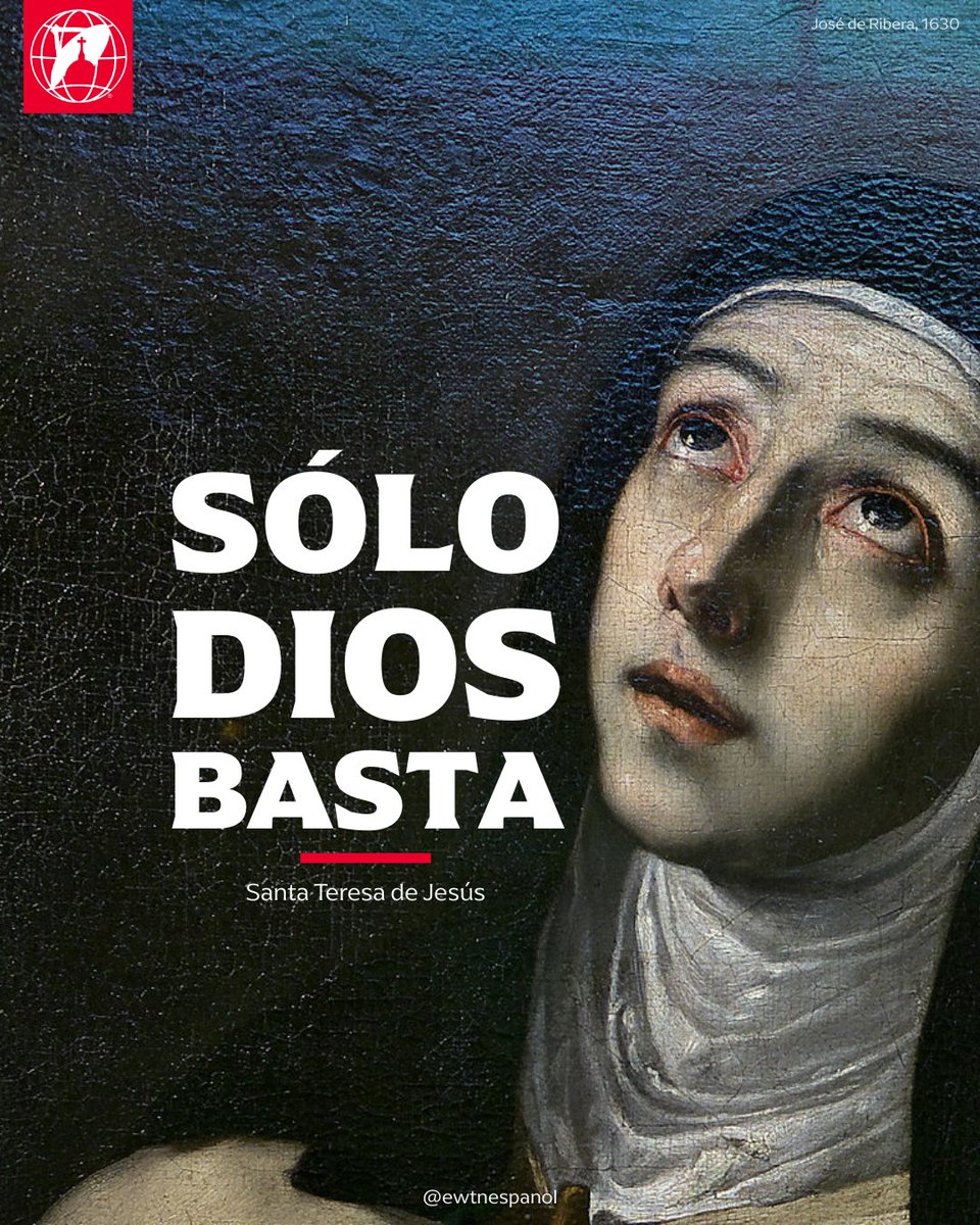 "Sólo Dios basta". 

"Nada te Turbe"invoca las reconfortantes palabras de la mística española del siglo XVI, Santa Teresa de Ávila, que siguen siendo sorprendentemente convincentes para los oyentes del siglo XXI.