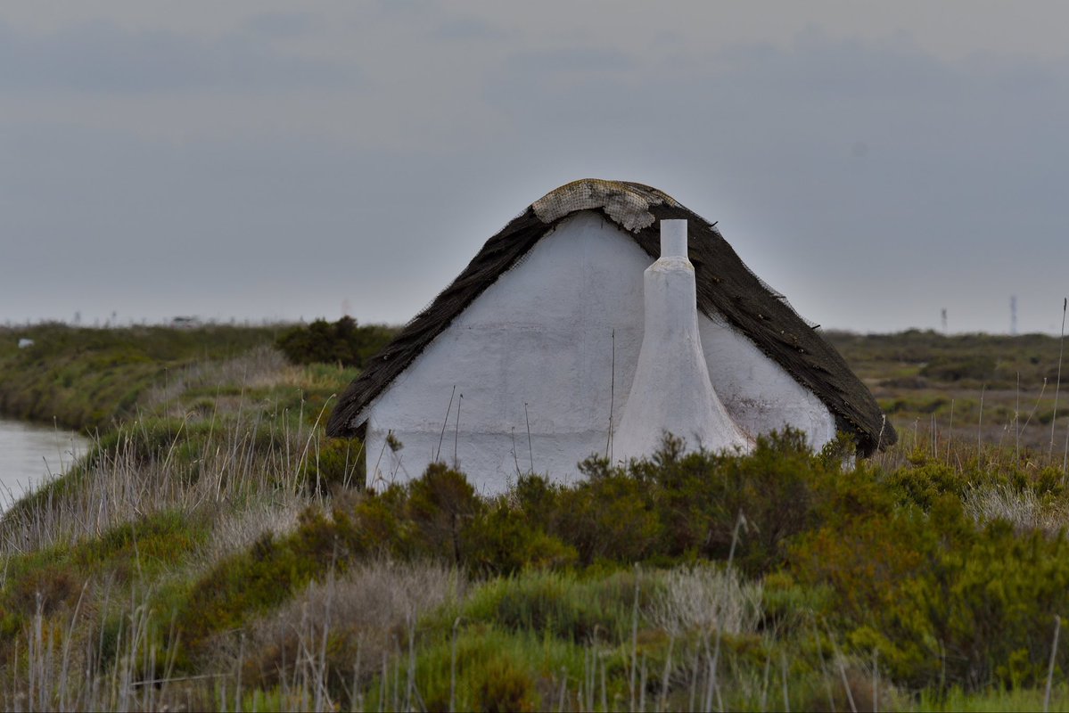 Barraca típica del delta de l’Ebre