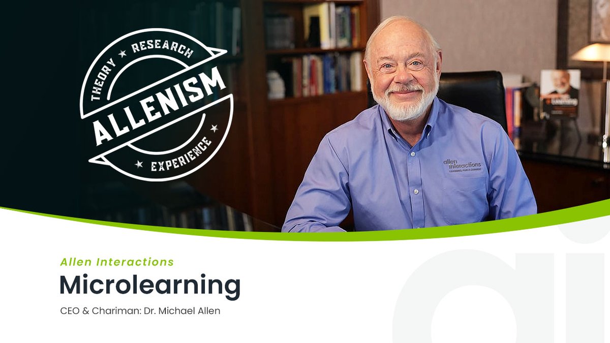 customelearning's tweet image. What is #Microlearning and why should we use it? This video breaks down what microlearning is, why it works and how to use it effectively. Watch this overview and get inspired.

bit.ly/48qZ3e1