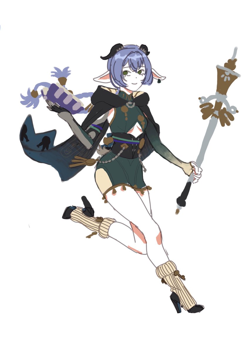 for the 2 ppl who care abt zzz.. lucia redesign 😋