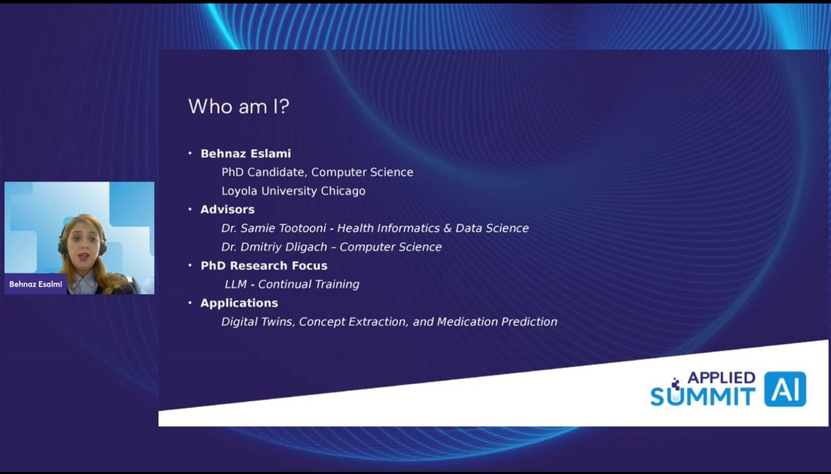 JohnSnowLabs's tweet image. Join Behnaz Eslami, @LoyolaChicago on Stage 2 as she shares a hybrid NLP framework that integrates #SparkNLP with LLMs for better concept extraction in discharge summaries: hubs.li/Q03NDXzk0