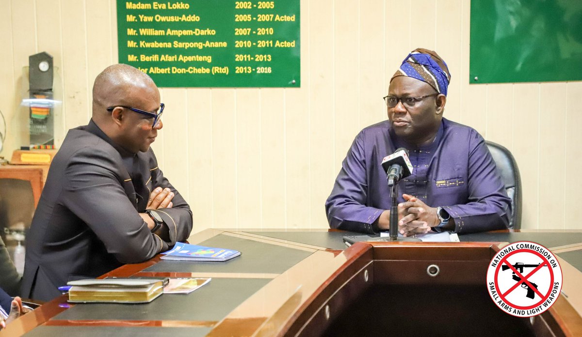 Small Arms Commission, Ghana tweet media