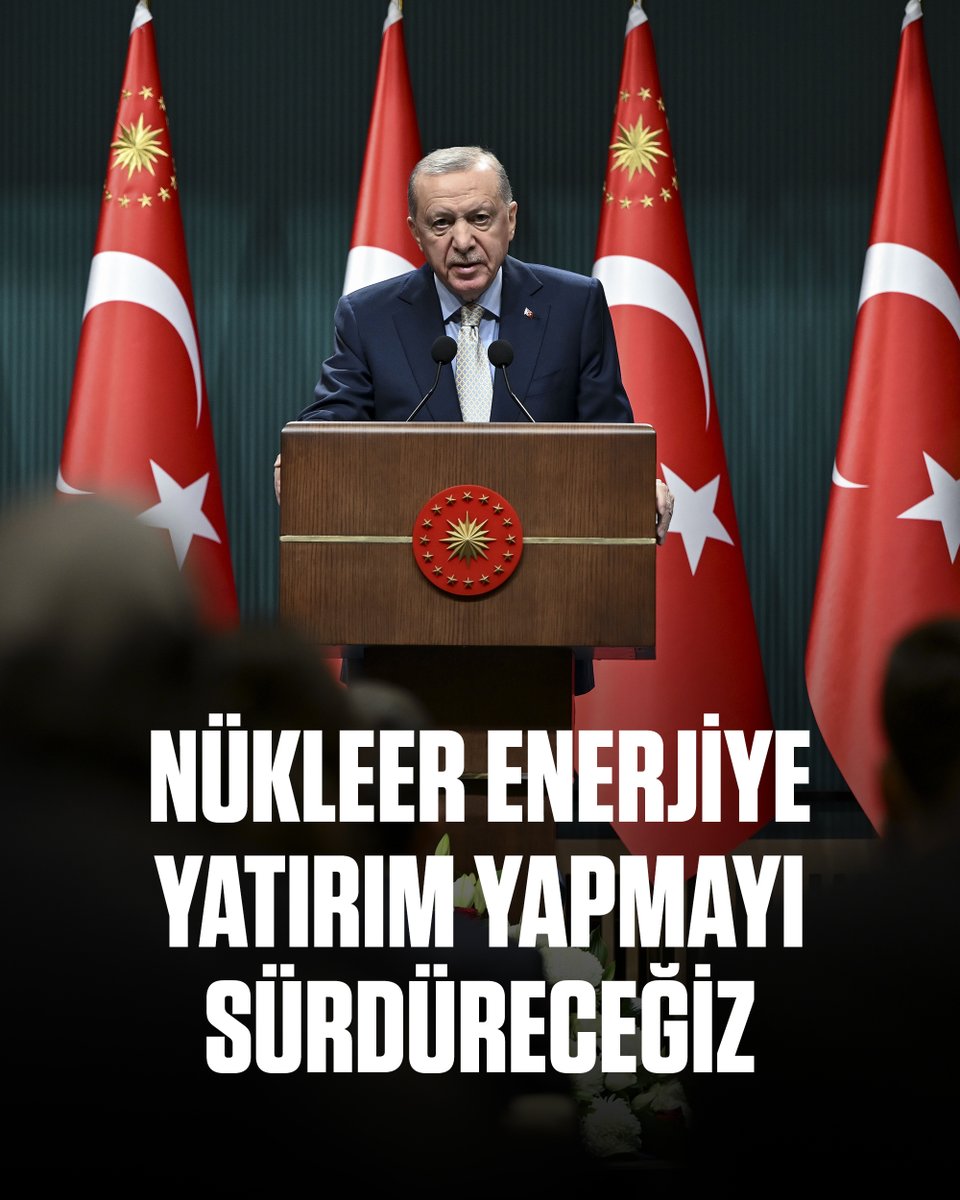 Şu an Sakarya Gaz Sahası’ndan 4 milyon hanemizin doğal gaz ihtiyacını karşılıyoruz.

Bu sayı 2026’da 8 milyona, 2028’de inşallah 16 milyona çıkacak.

Hâlihazırda 34 ülkeyle doğal gaz ithalat ve ihracatımız var.