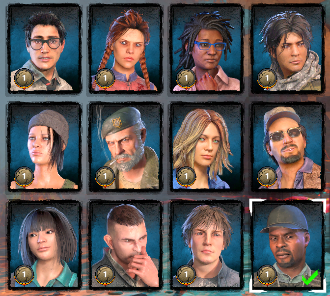 gowonite's tweet image. finally got page 1 survivors fully p1'd................................