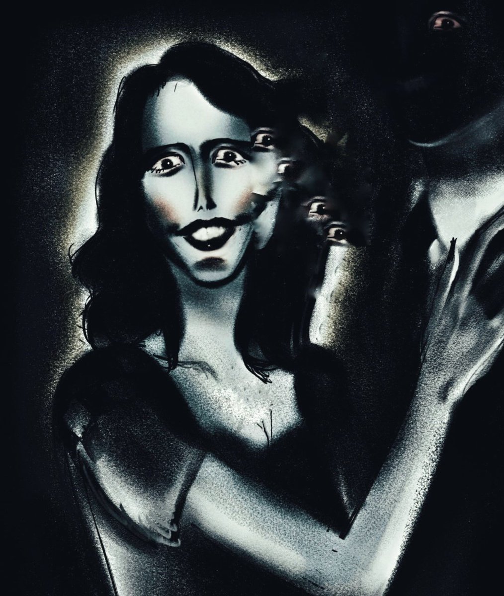 I don't get to draw very often now
But this results in a kind of dark series of works of this my setting