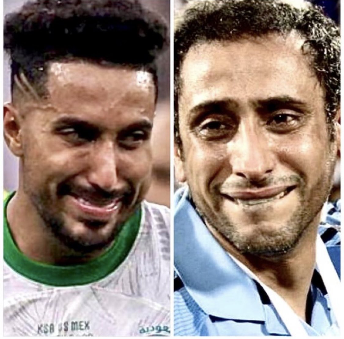 تصفيات كأس العالم 94 مدافع الاتحاد احمد جميل مسجل هدفين 
تصفيات كأس العالم 94 مهاجم الهلال سامي الجابر مسجل هدفين
تصفيات كأس العالم 2026 مدافع الاتحاد كادش مسجل هدفين 
تصفيات كأس العالم 2026 مهاجم الهلال سالم الدوسري مسجل هدفين
مدافعين الاتحاد ارقامهم مثل أساطير الهلال الورقية