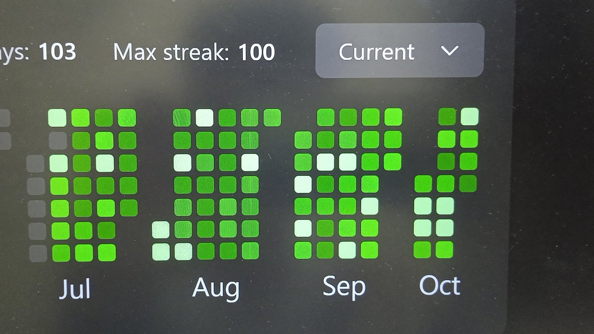 y_krishnanand's tweet image. 100 days streak done on LeetCode ✨💪
See you at 2⃣0️⃣0️⃣
#DSA #LeetCode
