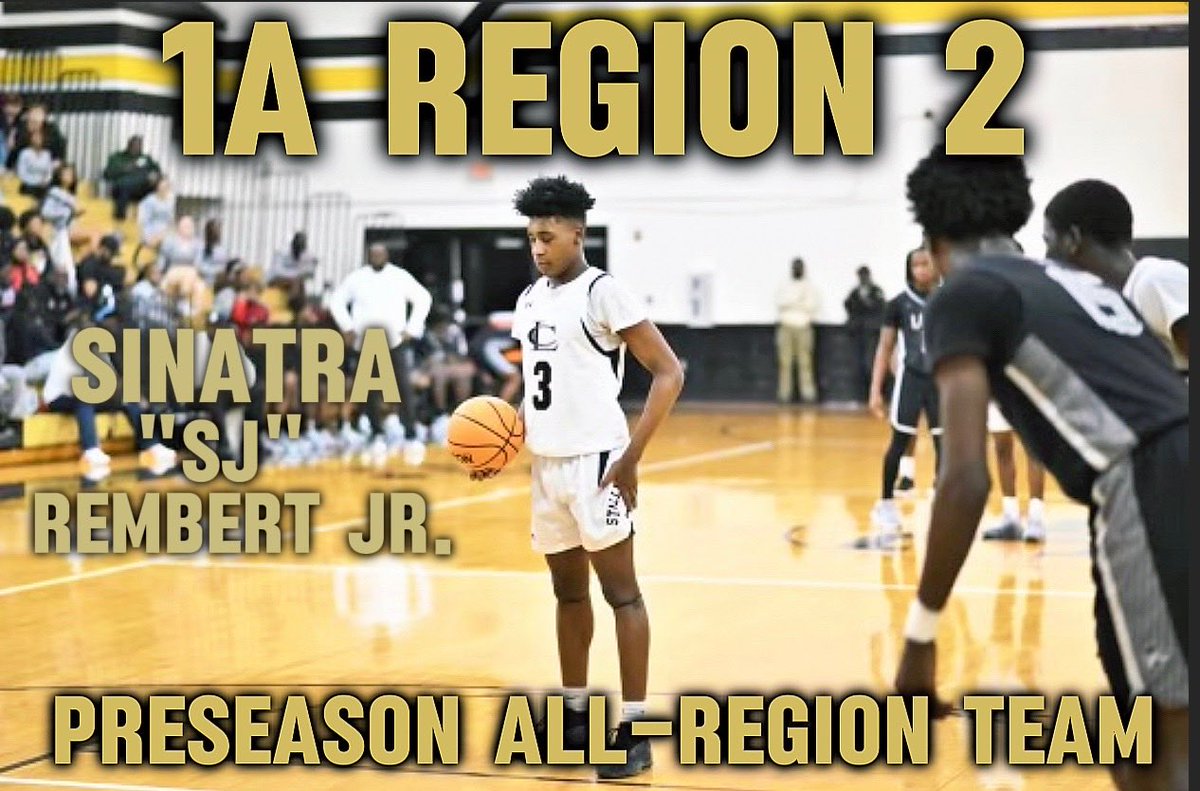 Congrats to our sophomore guard <a href="/SinatraRembert/">Sinatra rembert</a> on making the 1A Region 2 Preseason All-Region Team. #TheStallionWay