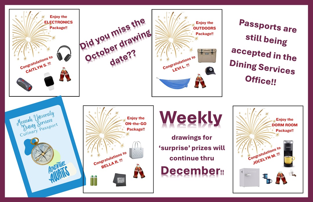 Messiah Dining tweet media