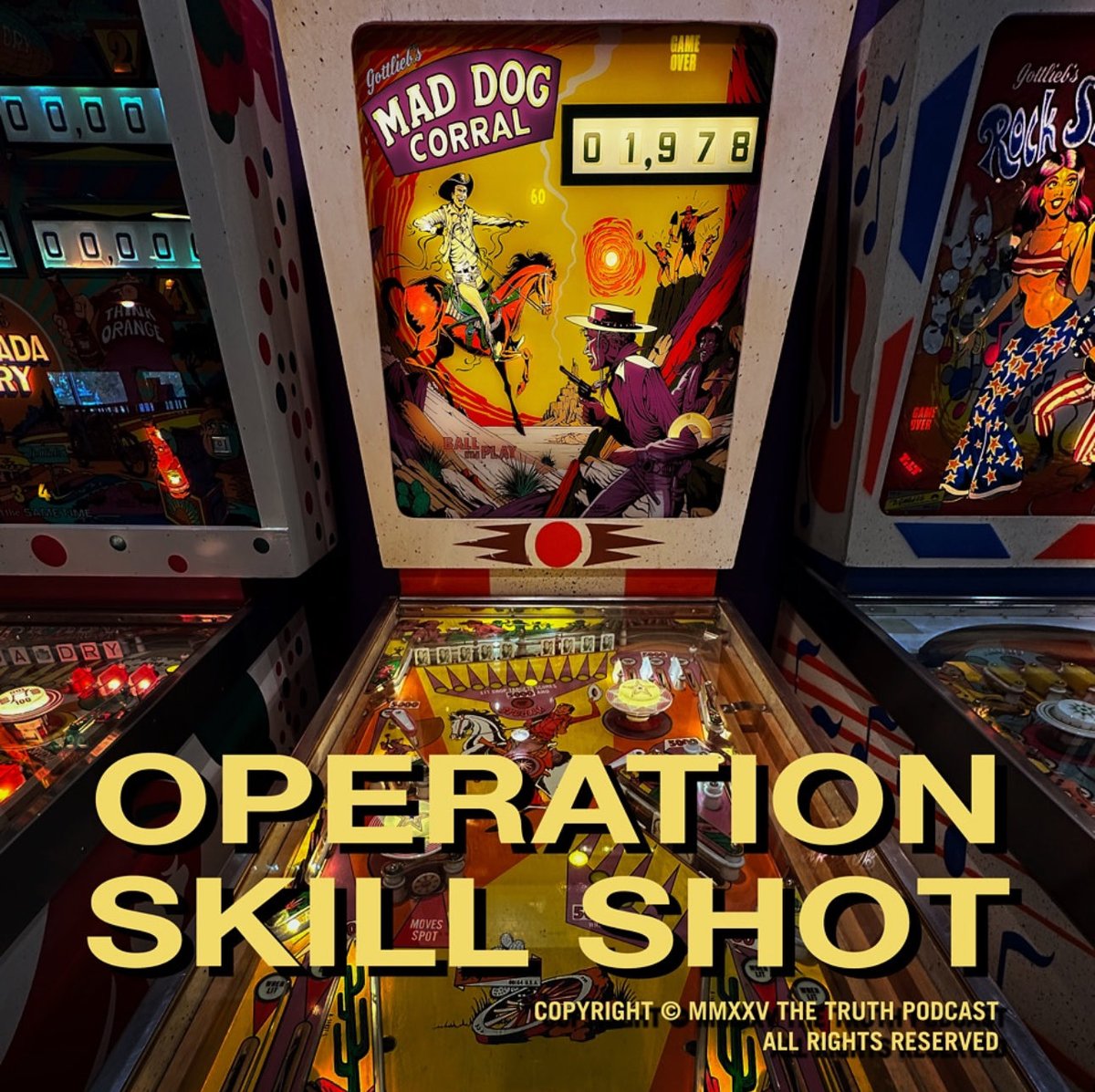 THE TRUTH IS BACK!

Hear OPERATION SKILL SHOT, the new episode written by me, wherever you get podcasts (or just here: thetruthpodcast.com/story/2025/10/…)

A street-level pinball epic set in NYC 1978.