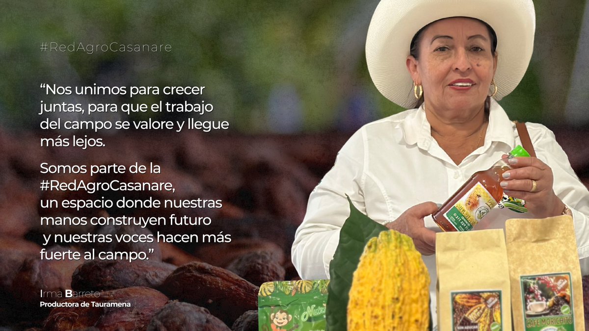 FAO_Colombia's tweet photo. Ellas cultivan🍍,transforman y sostienen la vida rural🌾En cada producto, una historia🎞️; en cada jornada, un futuro sembrado🪴con esperanza.
Las mujeres de la #RedAgroCasanare son fuerza, unión y ❤️‍🔥del campo casanareño.
#DíaDeLaMujerRural #MujeresRurales #MujeresConDerechos https://t.co/FgFPgR2IR7
