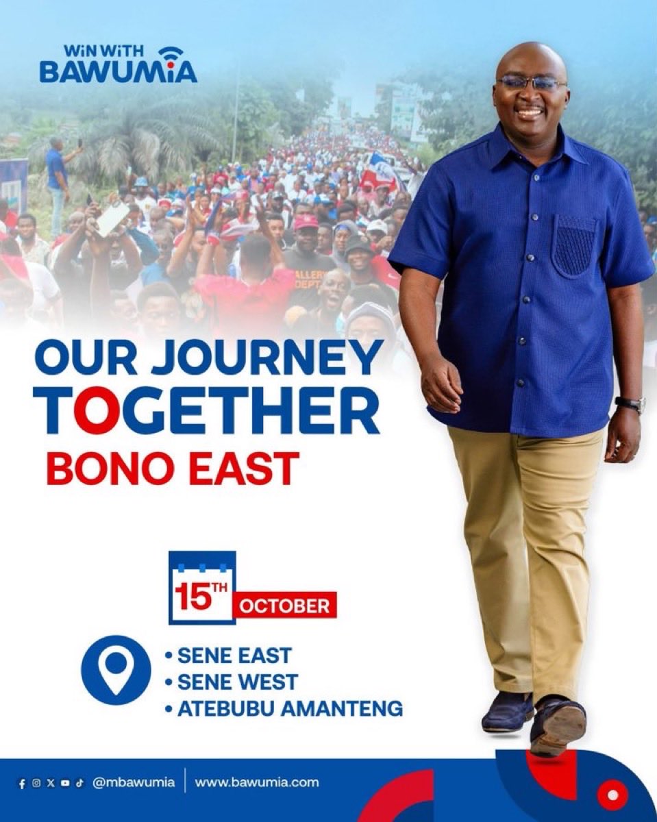 keembobo's tweet image. The Journey to Possibilities has began. The Possibility Bus will be in your constituency very soon! Join the campaign in making the best choice for the party, the people’s choice. 
Dr. Bawumia🫵🏽🇳🇱🛜
#Bawumia2028 
#ItisPossible 
#WinWithBawumia