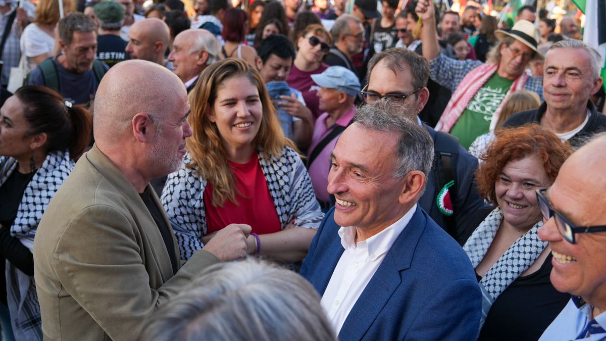 EnriqueSantiago's tweet image. 🇵🇸✊🏻 El sindicalismo de clase realiza paros por Palestina, mostrando una vez su solidaridad internacional.

Hemos estado junto a @UnaiSordo, @palomalopezB, diputadas de @IzquierdaUnida y compañeras de @IU_Madrid como @yolandatricolor.