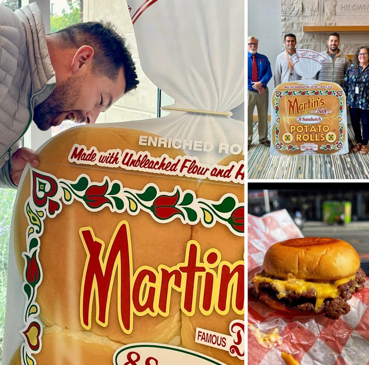 We had a great visit yesterday with the folks from <a href="/7thStreetBurger/">cal</a>! They have one of the top rated burger places in NYC, and they’re expanding! With 24 locations &amp; more opening soon, we congratulate them on their success! Can’t wait to try their burger for myself!!
Julie Martin