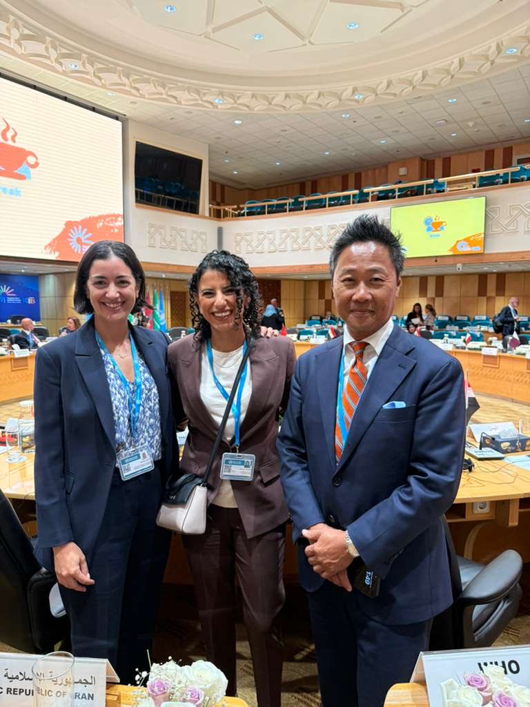 Our team is on the ground at the 72nd <a href="/WHOEMRO/">WHO Regional Office for the Eastern Mediterranean</a> meeting in Cairo this week! 
<a href="/keepark/">Kee Park</a> and fellows <a href="/nadialara/">nadia cooper</a> and @nardeendawood are meeting health leaders from across the region to ensure surgery gets the attention it deserves in health planning conversations.

#EMRC72 #RCmoments