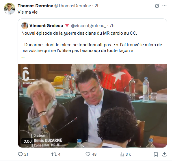 Quand tu en est réduit à faire des retweets pitoyables de commentaires insipides, c'est vraiment que tu es au bout du rouleau.
Ce clown vient d'augmenter toutes les taxes de sa commune suite à 40 années de socialisme et il vient encore la ramener sur les RS.