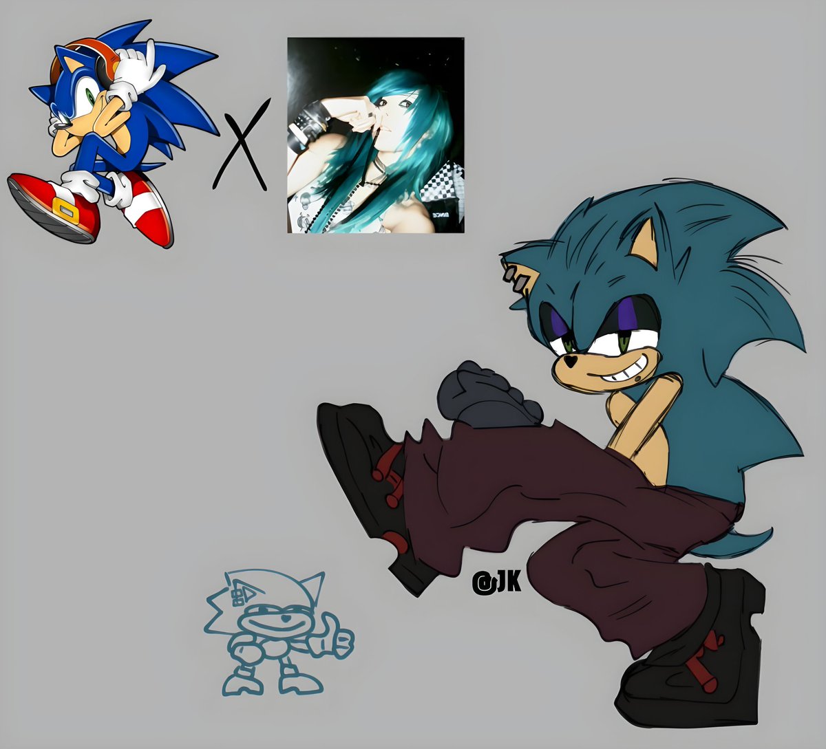 Sonic emo🤟

#SonicTheHedgehog