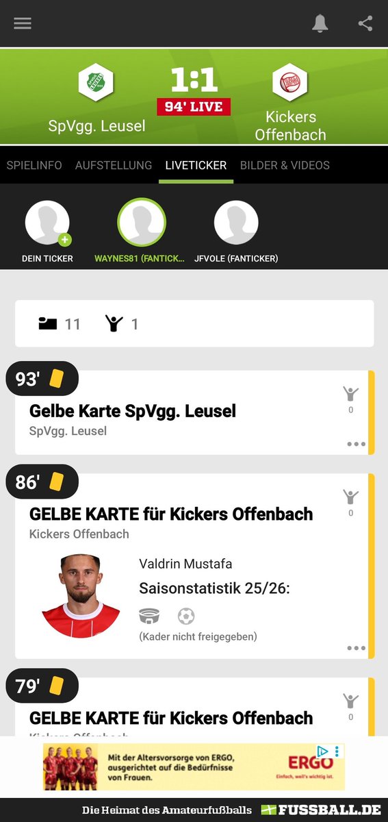 Kickers Offenbach spielt im Hessenpokal gegen Kreisoberligisten und geht ins Elfmeterschießen. 4 Klassen unterschied 😂
