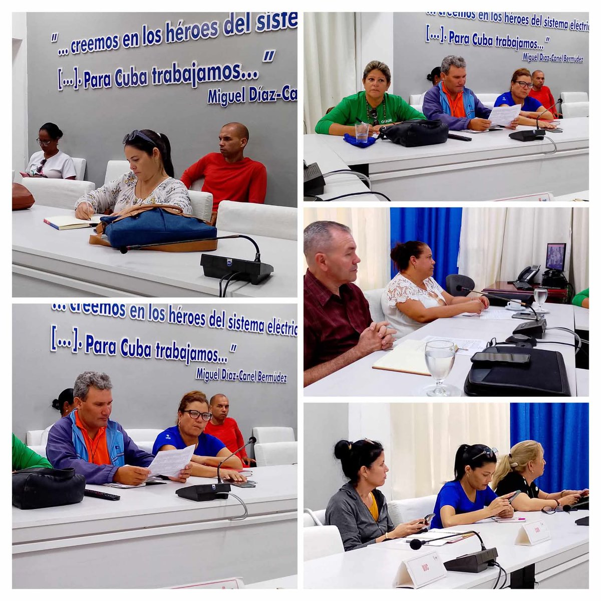 ONURE Las Tunas (@onureltu) on Twitter photo Control de planes de consumo al sector no estatal, tema central del Consejo Energético Nacional en su sesión de hoy por videoconferencia. 
#UsoRacionalDeLaEnergía
#PorLasTunasLaVictoria
#transiciónenergética Control de planes de consumo al sector no estatal, tema central del Consejo Energético Nacional en su sesión de hoy por videoconferencia. 
#UsoRacionalDeLaEnergía
#PorLasTunasLaVictoria
#transiciónenergética