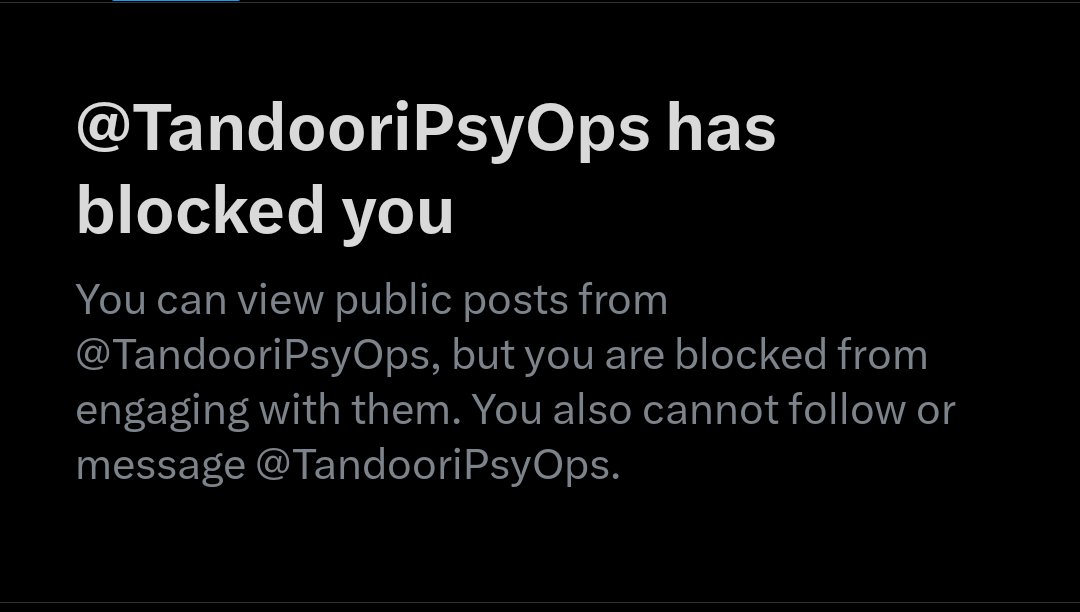 I didn't even tag him, said nothing to him, magar didi ko itna bura laga that he has to come here for defence. Didn't even let me give a reply.

I have now started getting blocked from osint twitter as well.