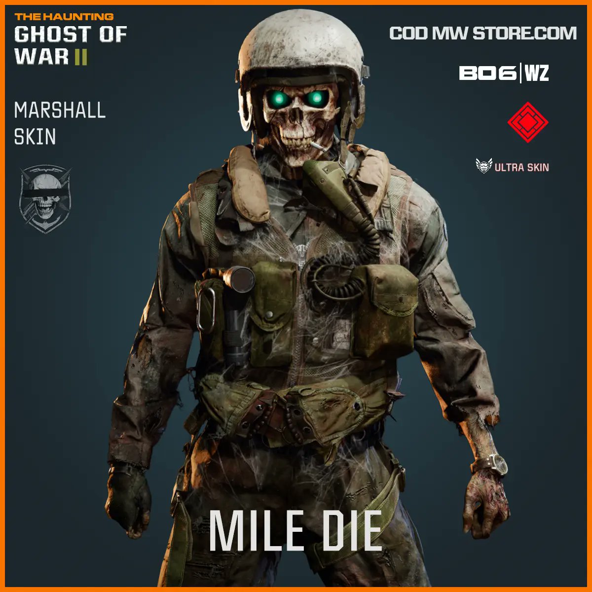 codmwstore's tweet image. 🛩️Another Haunting Event banger with two spoopy Ultra skins. Are you happy with all the content released so far?

🧟‍♂️ Mile Die &amp;amp; Unexpired – Marshall Skins
🔫 XM4 &amp;amp; C9 – Blueprints
💥 Bombardment – Finishing Move

👇 Full Bundle Details:
🌐 codmwstore.com

#BlackOps6