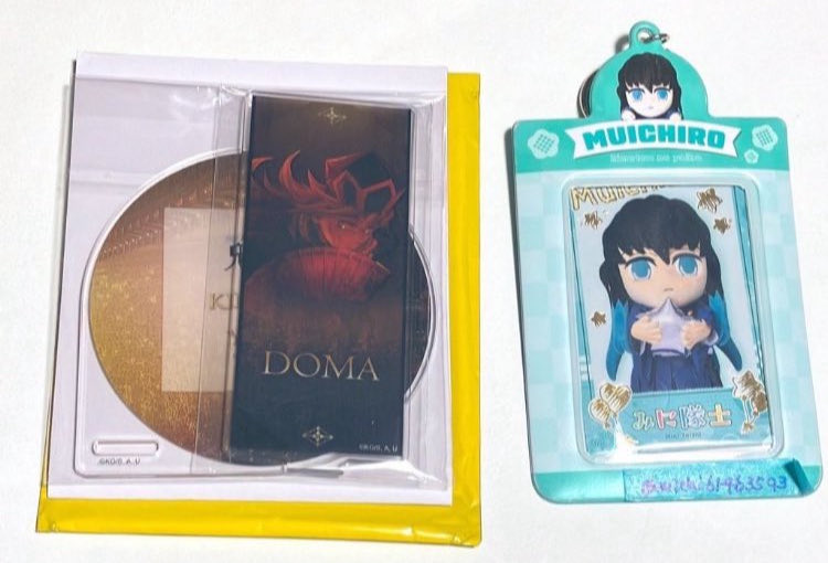 【交換】鬼滅の刃 ufotable cafe アクリルスタンド アクスタ キービジュアル ティザービジュアル アクリルコースター　無限城　アクコ

譲　童磨
求　同異種　無一郎

都内手渡し、郵送可能。異種は差額精算します。よろしくお願いします。