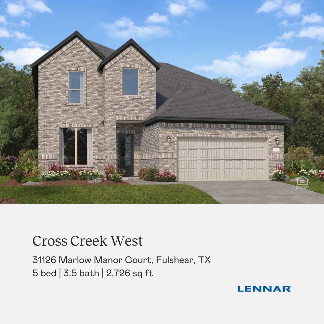 VBHouston's tweet image. 🚨 INVENTORY CLOSEOUT SALE AT CROSS CREEK WEST! 🚨

Experience Cross Creek West, a vibrant master-planned community offering new single-family homes surrounded by nature, recreation, and everyday convenience.

📞 Call us today at 888-671-8175 to learn more!